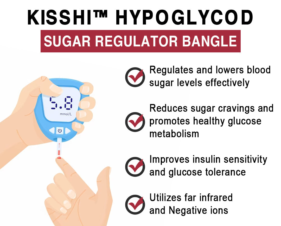KISSHI⢠HypoGlycod Sugar Regulator Bangleš