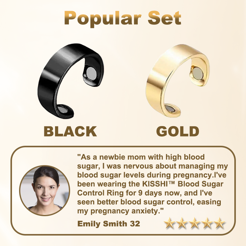 KISSHI™ Blood Sugar Control Ring 🔥