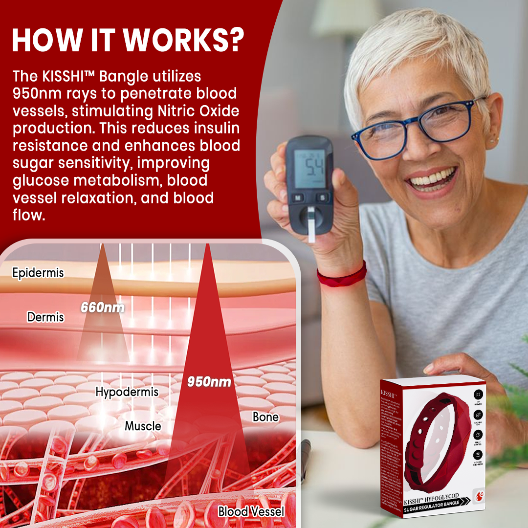 KISSHI™ HypoGlycod Sugar Regulator Bangle ✨Best Deals✨