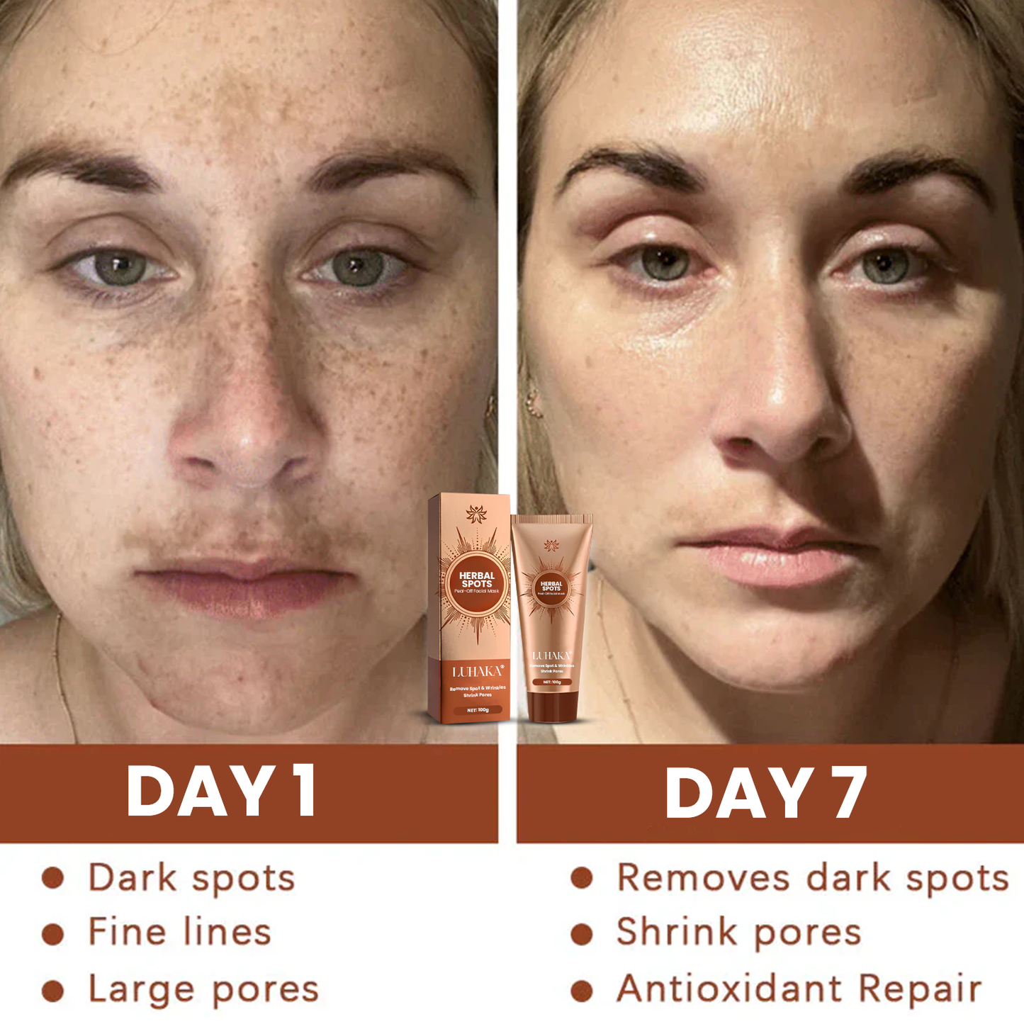 Luhaka® Herbal Spots Feel-off Facial Mask 3