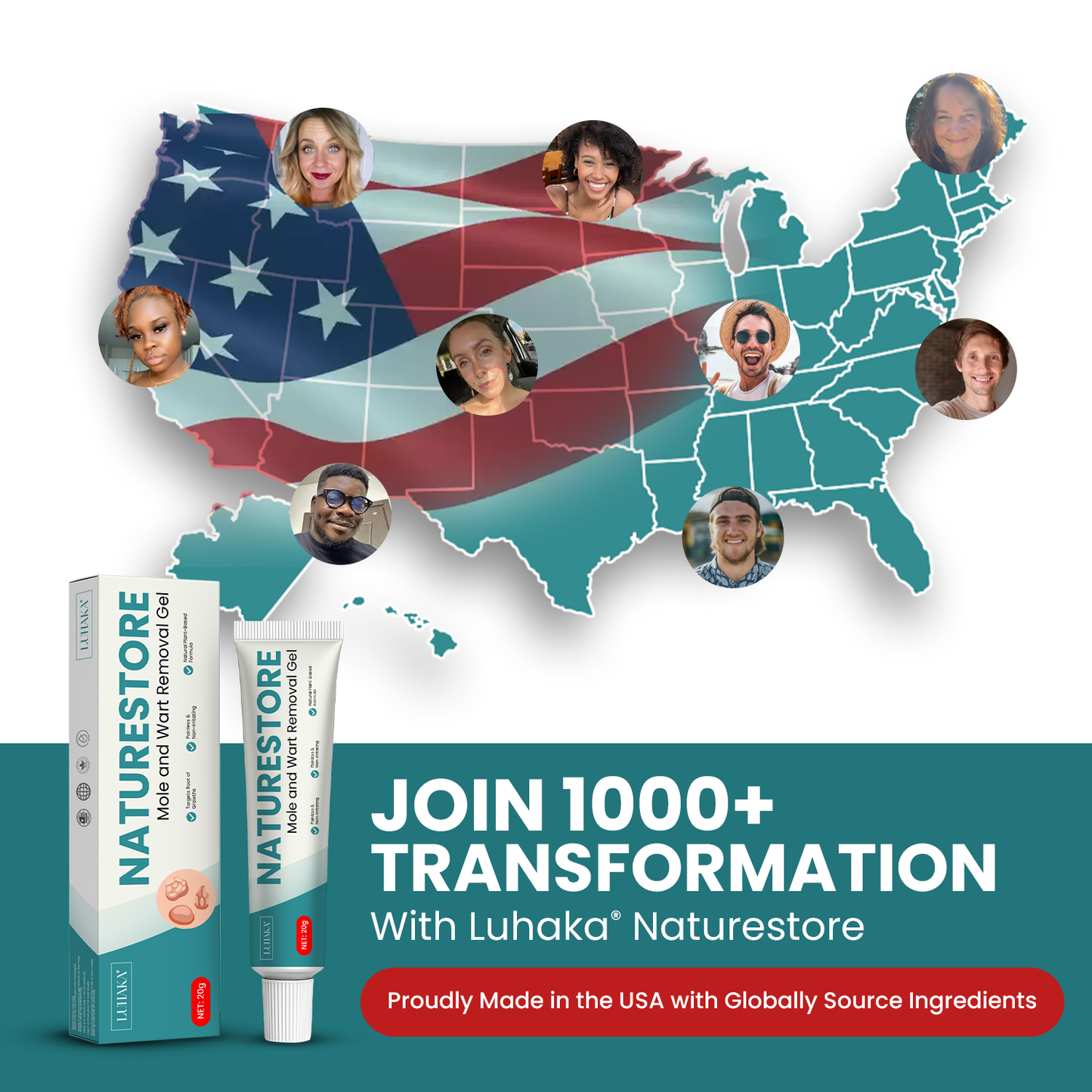 Luhaka® Naturestore Mole and Wart Removal Gel