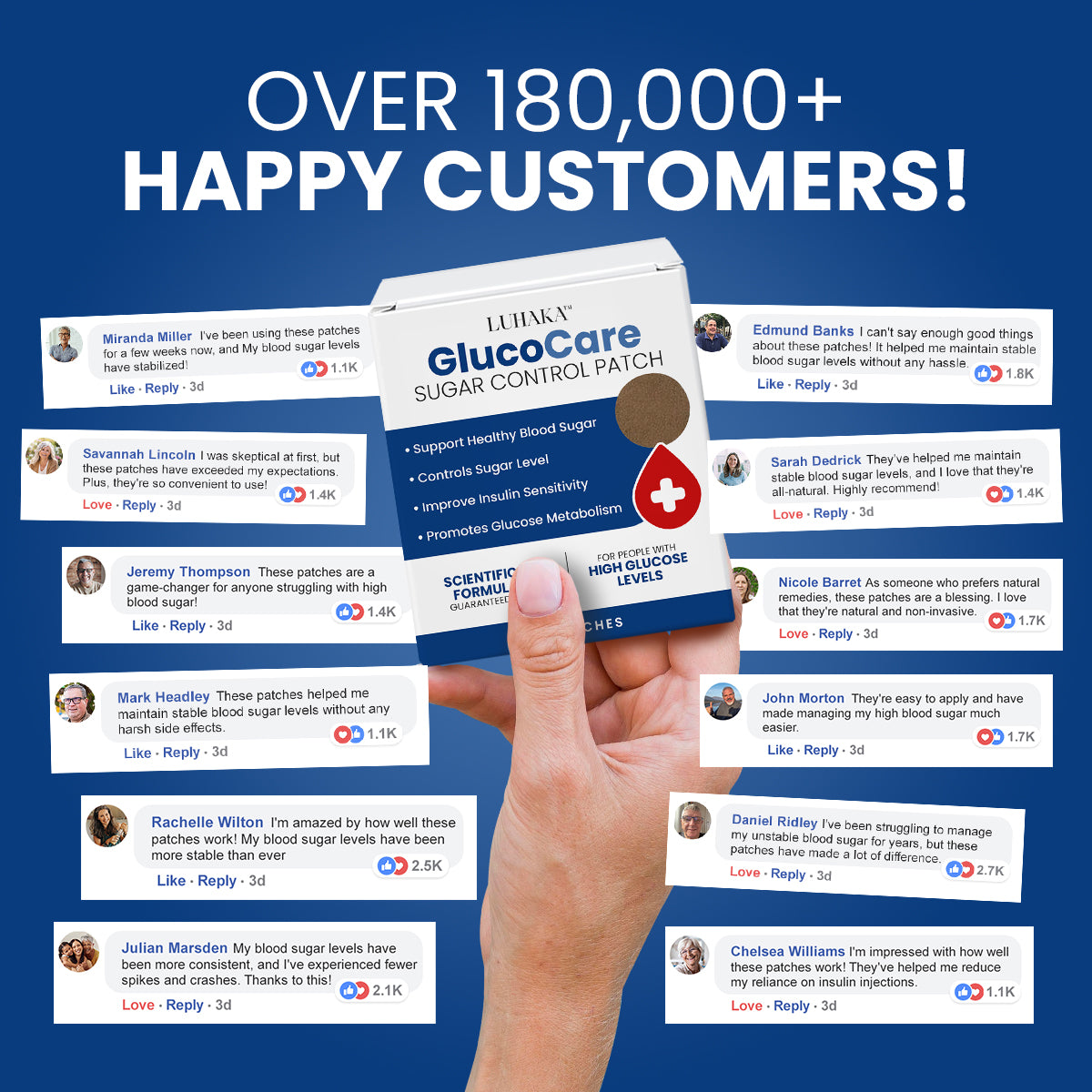 Luhaka™ GlucoCare Sugar Control Patch 🔥