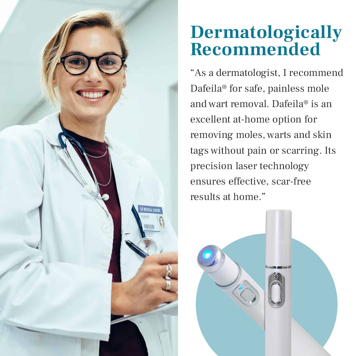 DAFEILA® LumeSkin Mole and Wart Removal Laser Pen 3