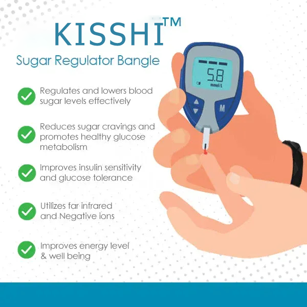 š„LAST DAY 50% OFF - KISSHI⢠Sugar Regulator Bangle