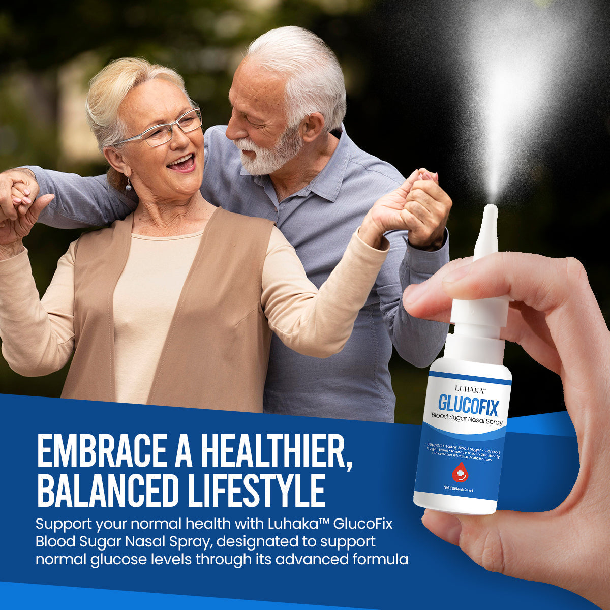 Luhaka™ GlucoFix Blood Sugar Nasal Spray (🔥LAST DAY 50% OFF🔥)