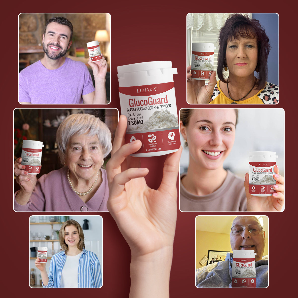 Luhaka™ GlucoGuard Blood Sugar Foot Spa Powder(🔥LAST DAY 50% OFF🔥)
