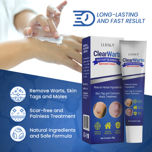 Luhaka® ClearWarts Instant Blemish Removal Cream