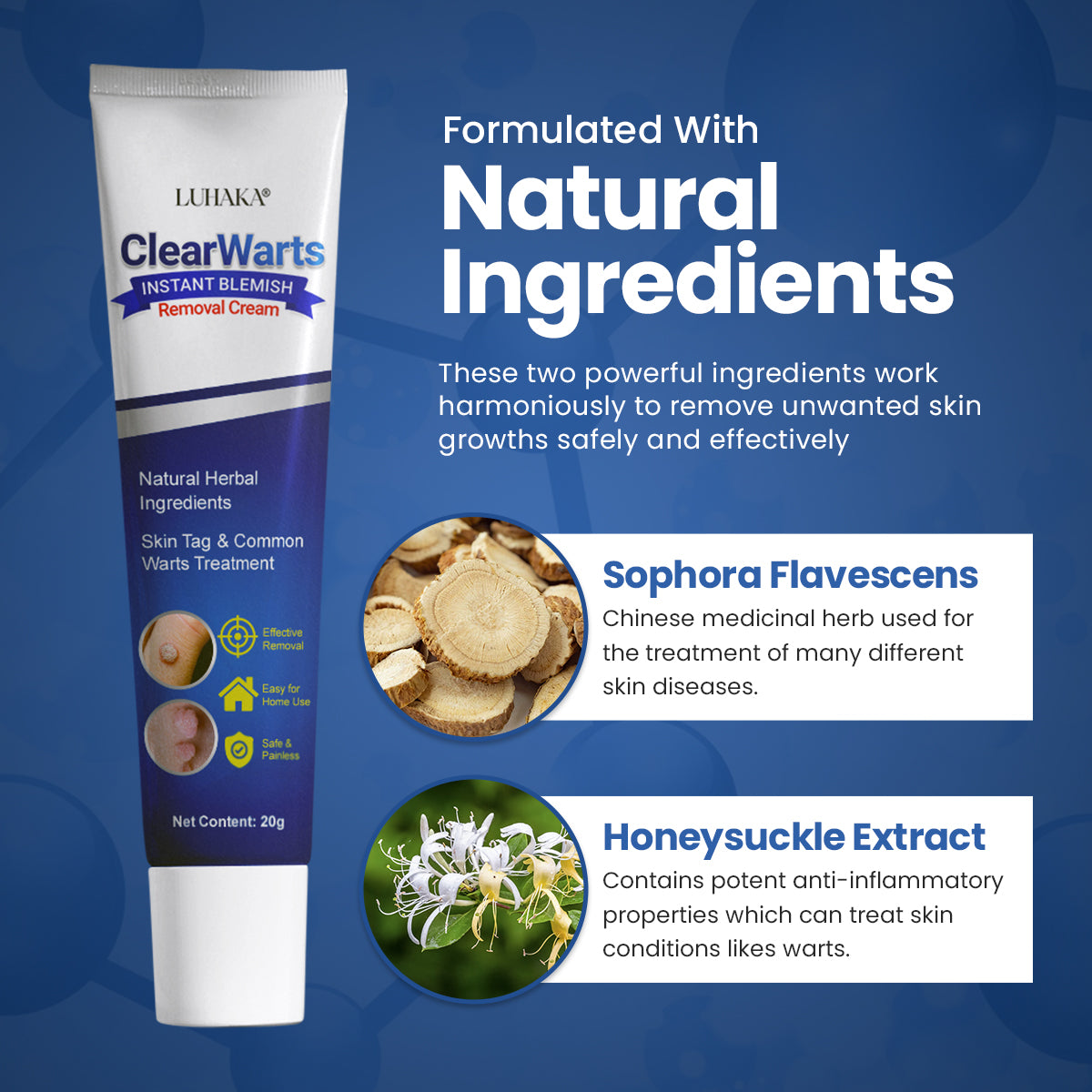 Luhaka® ClearWarts Instant Blemish Removal Cream