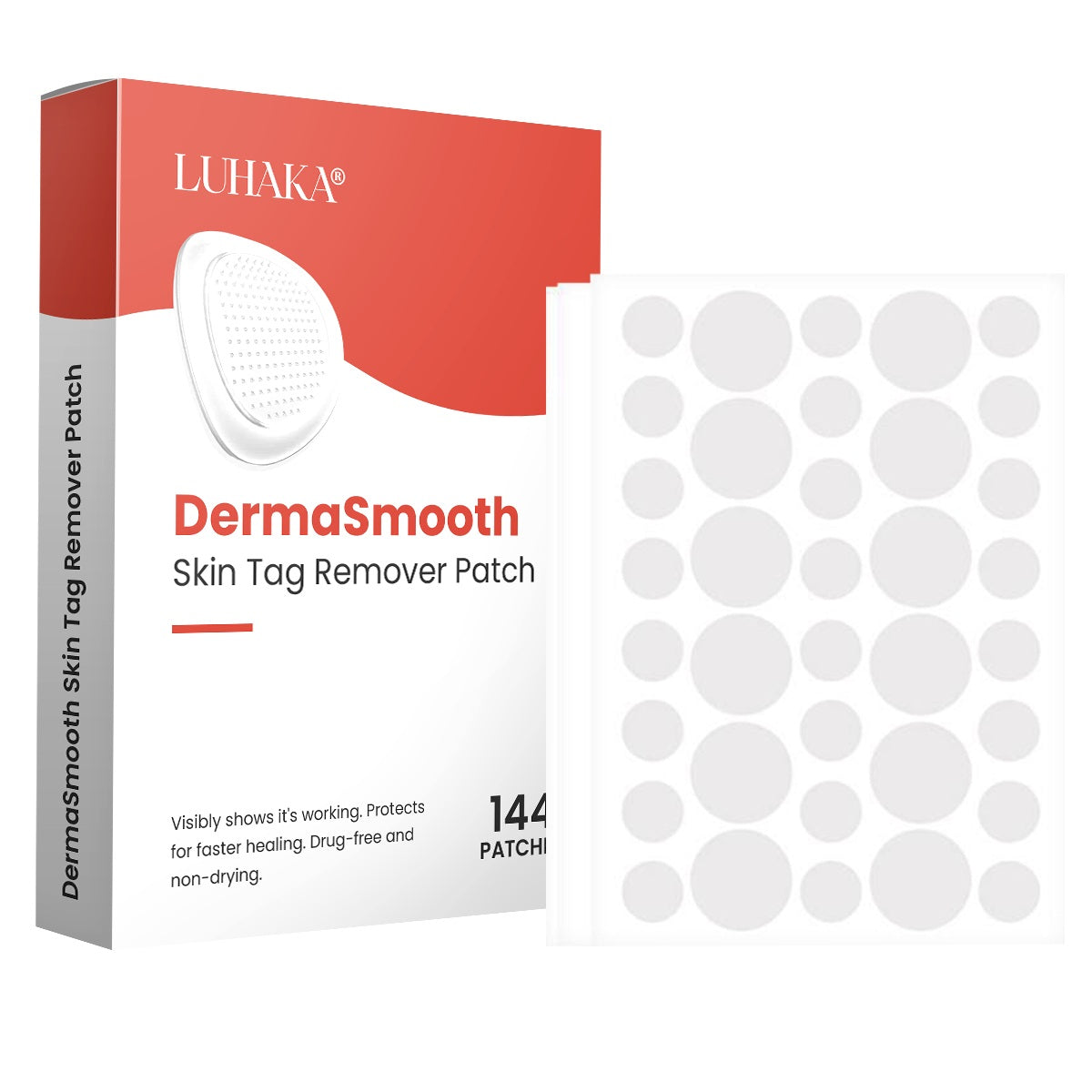 Luhaka® DermaSmooth Skin Tag Remover Patch 1