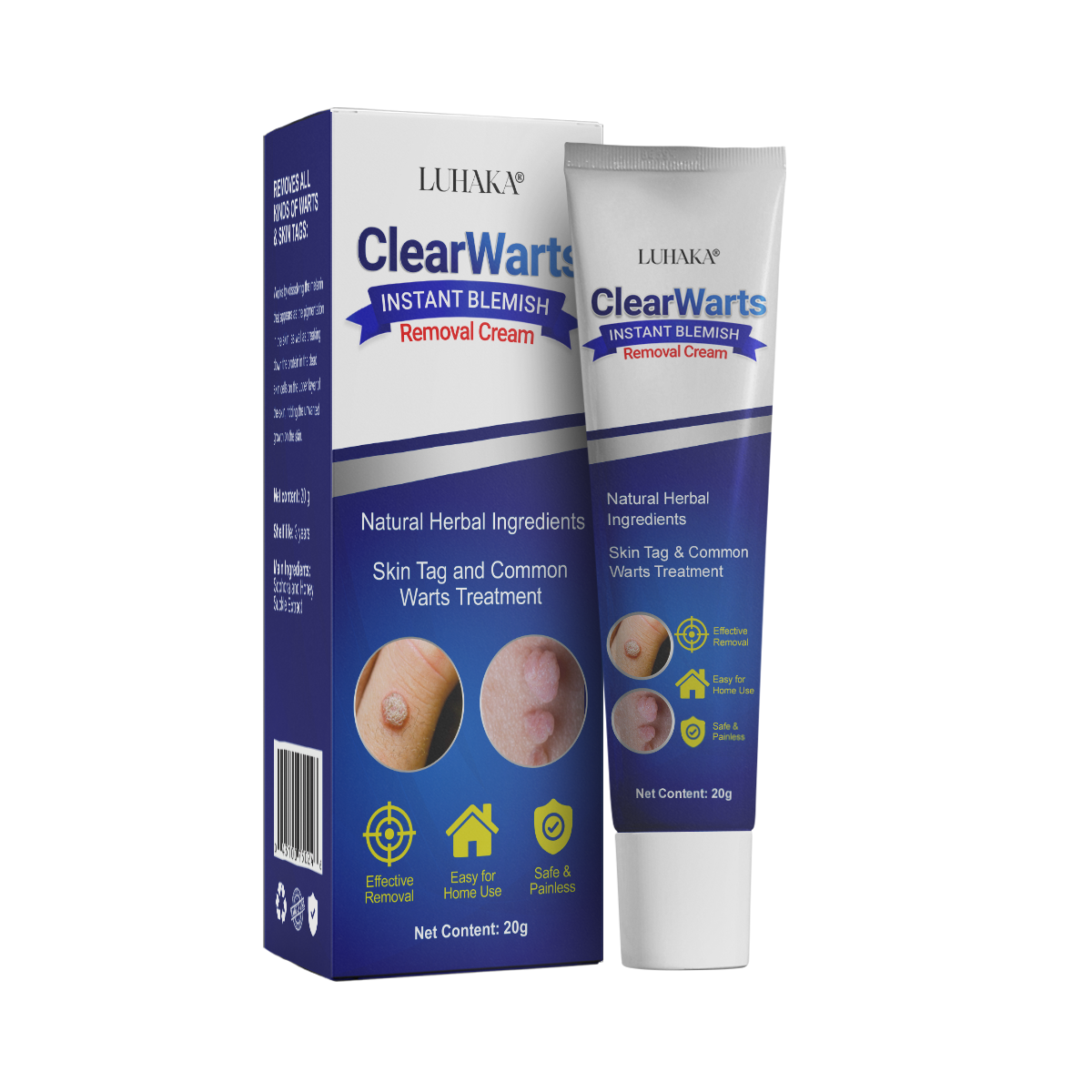 Luhaka® ClearWarts Instant Blemish Removal Cream