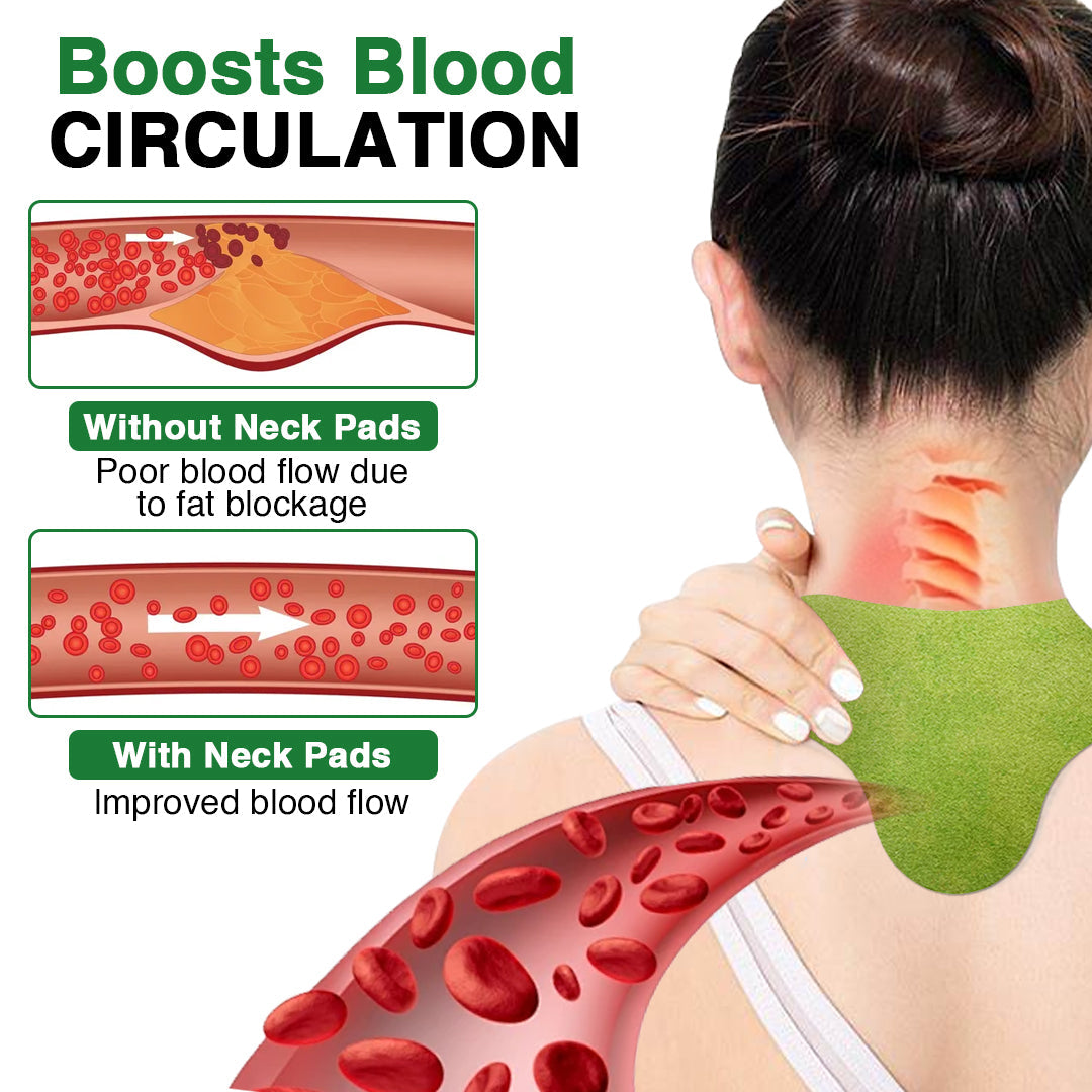 Kisshi™ Wormwood Lymphvtic Soothing Neck Pads