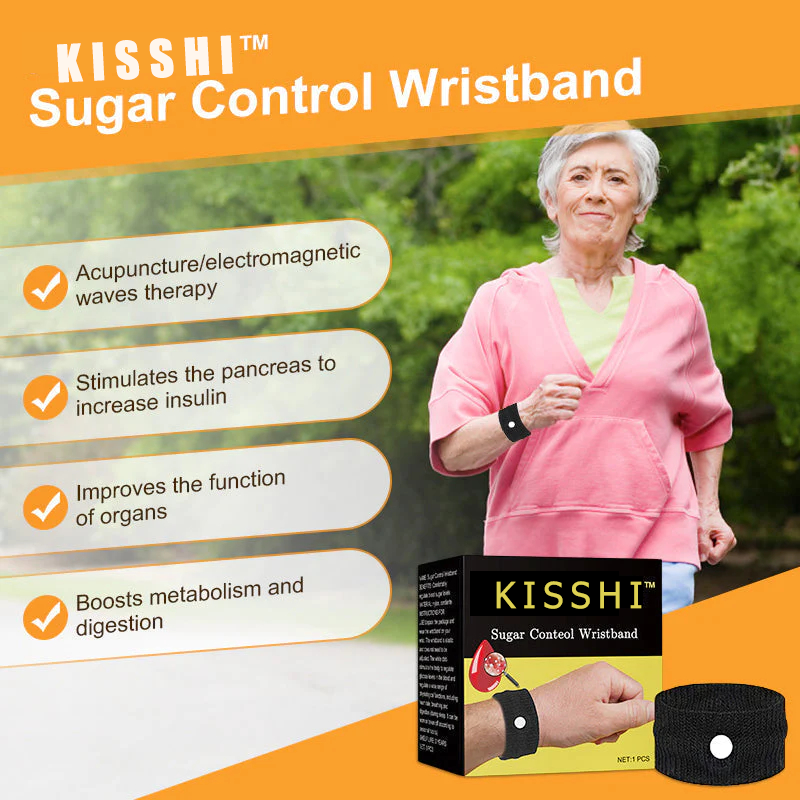 🔥LAST DAY SALE 80% OFF🔥KISSHI™ Sugar Control Wristband