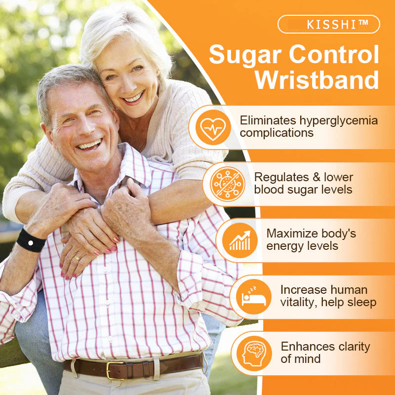 🌟LAST DAY SALE 80% OFF🌟 KISSHI™ Sugar Control Wristband