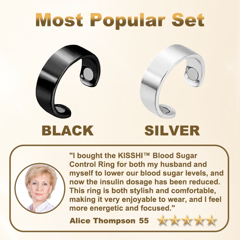 KISSHI™ Blood Sugar Control Ring 🔥