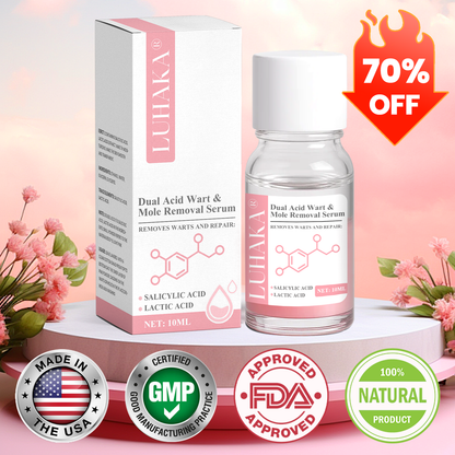 LUHAKA® Dual Acid Wart & Mole Removal Serum ACE