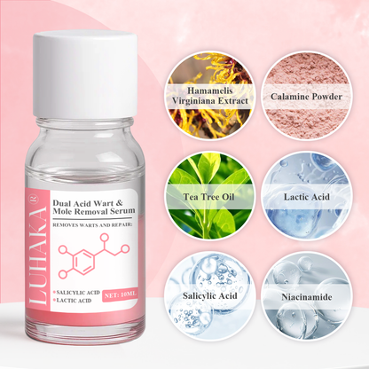 LUHAKA® Dual Acid Wart & Mole Removal Serum ACE