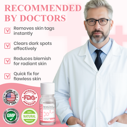 LUHAKA® Dual Acid Wart & Mole Removal Serum ACE