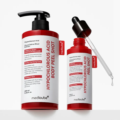 medloube Hypochlorous Acid Rice Peel Shot Duo ACE 1