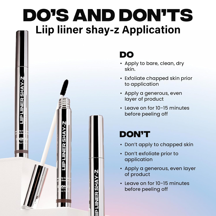 Liip Liiner SHAY-Z Peel Off Lip Liner