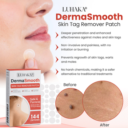 Luhaka® DermaSmooth Skin Tag Remover Patch