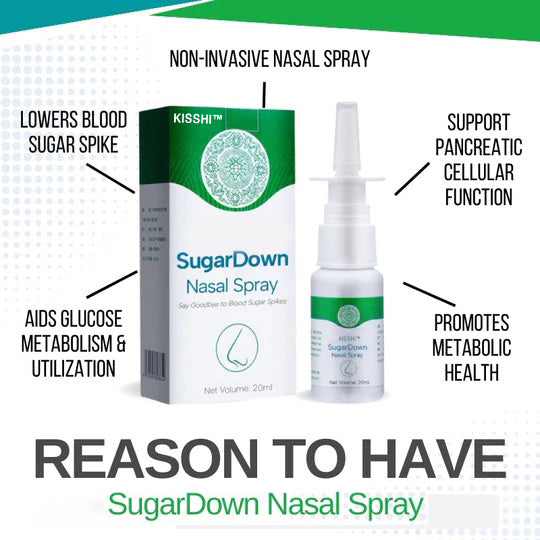 KISSHI™  SugarDown Nasal Spray🍃