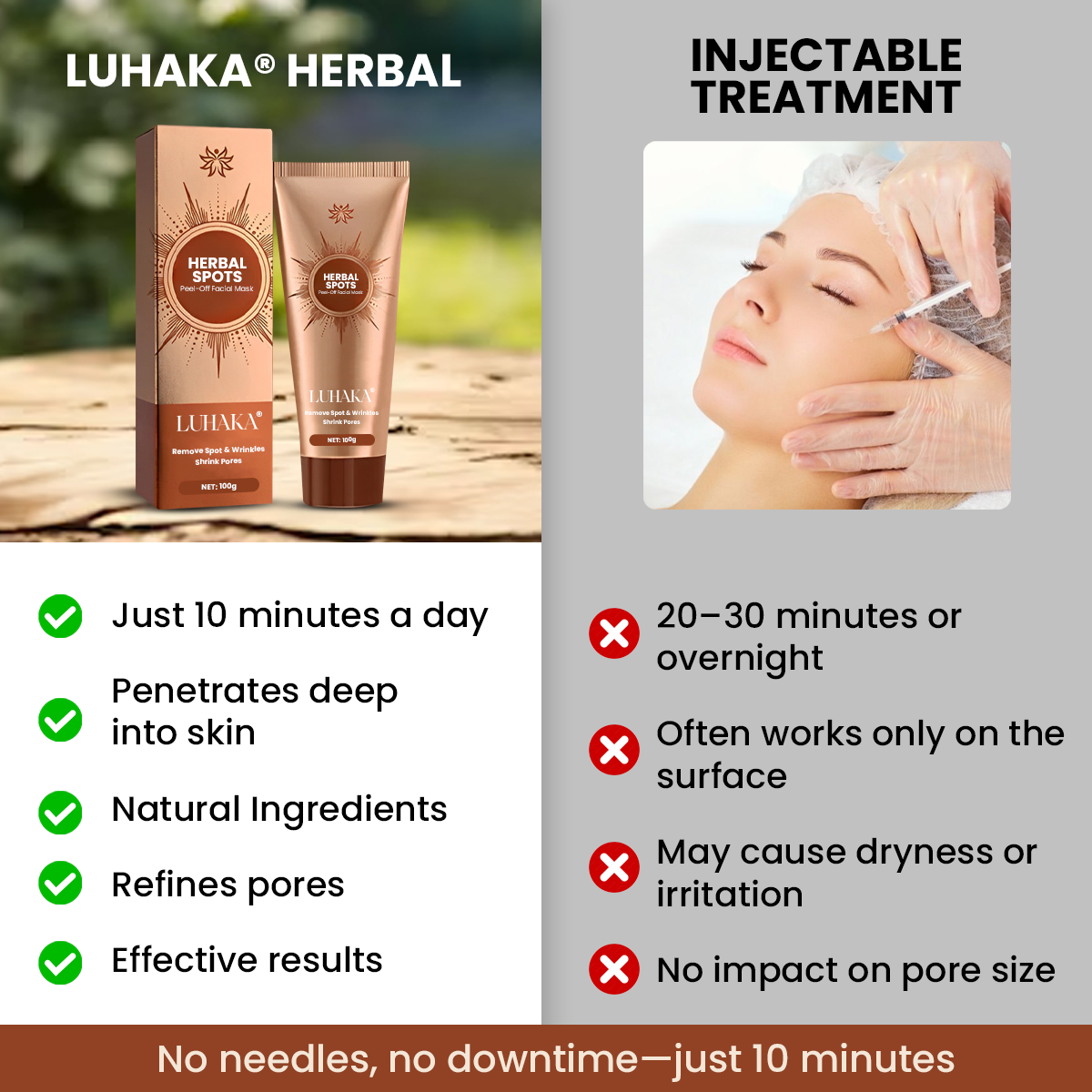 Luhaka® Herbal Spots Feel-off Facial Mask 2