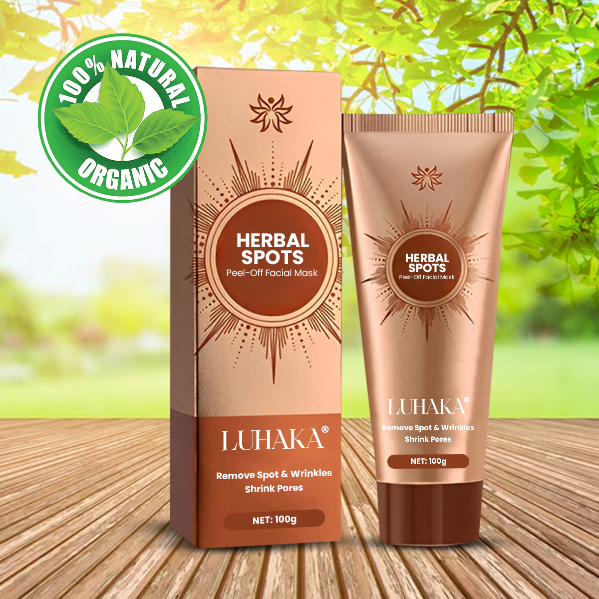 Luhaka® Herbal Spots Feel-off Facial Mask 2