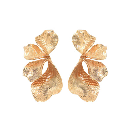 CZTICLE® Metallica Flora Earrings - Gold