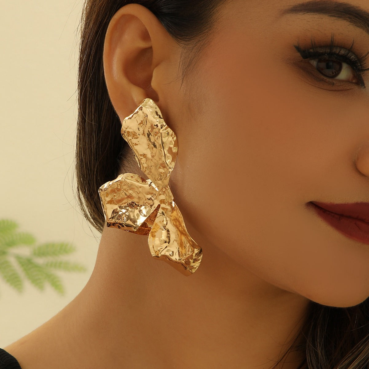 CZTICLE® Iron Petal Paradox Earrings