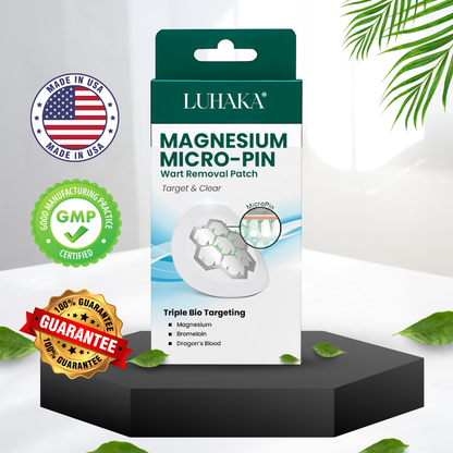 Luhaka® Magnesium Micro-pin Wart Removal Patch 🏆Limited Sales