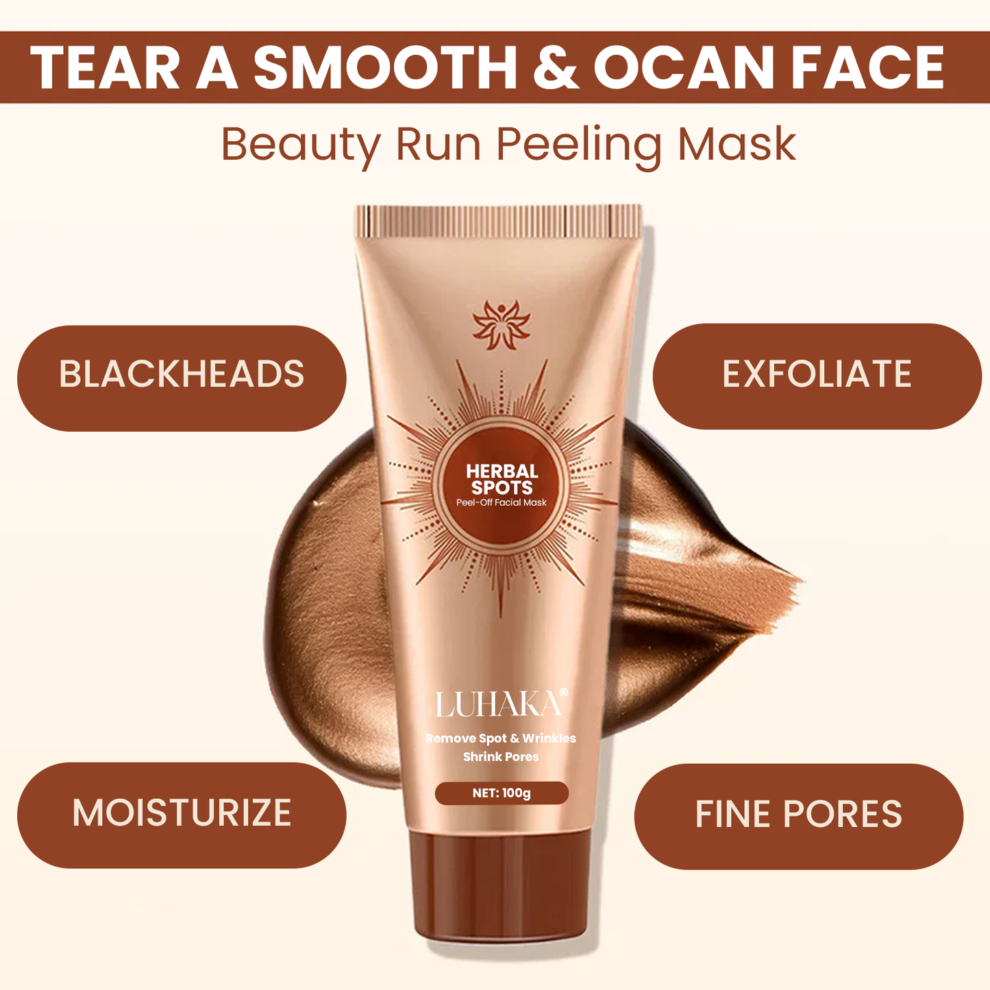 Luhaka® Herbal Spots Feel-off Facial Mask 2