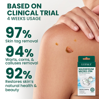 Luhaka® Magnesium Micro-pin Wart Removal Patch 🏆Limited Sales