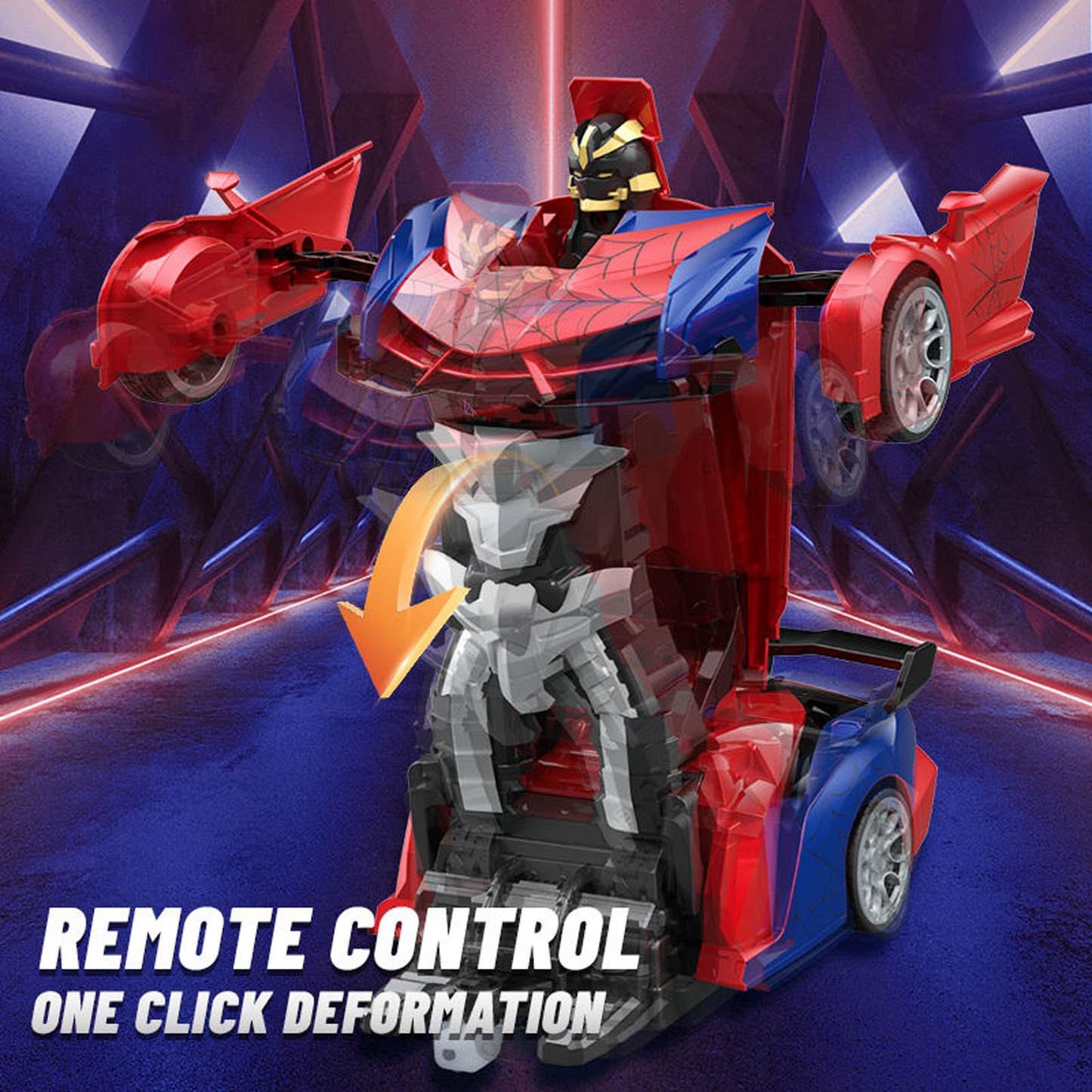 Transform Rc Cars for Boys 4-7 8-12, 2.4Ghz Remote Control Car ACE