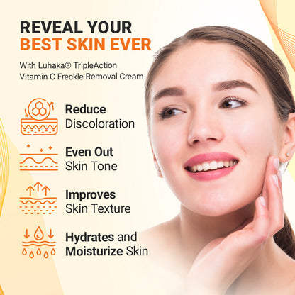 Luhaka® TripleAction Vitamin C Freckle Removal Cream ACE