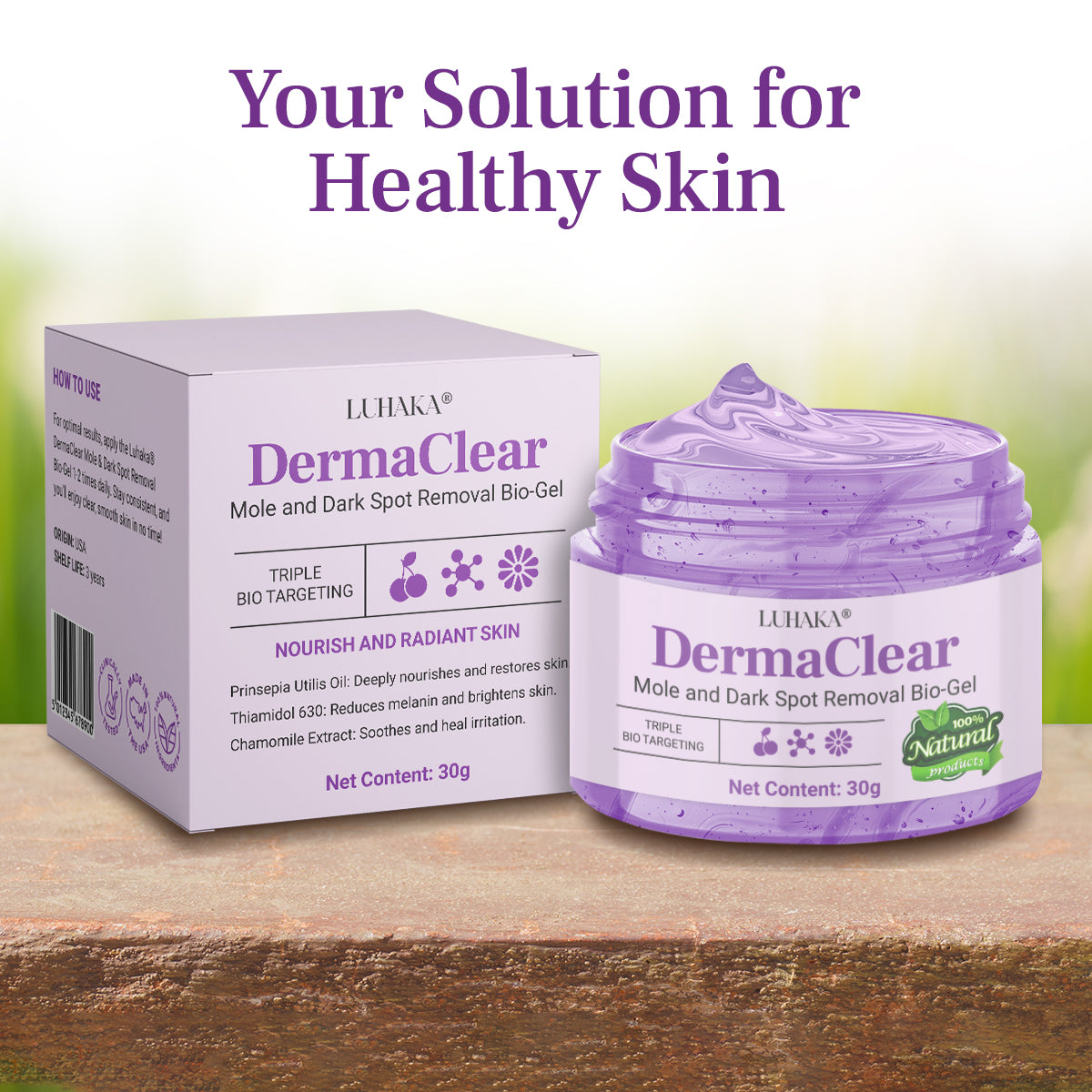 Luhaka® DermaClear Mole and Dark Spot Removal Bio-Gel_Ultra01