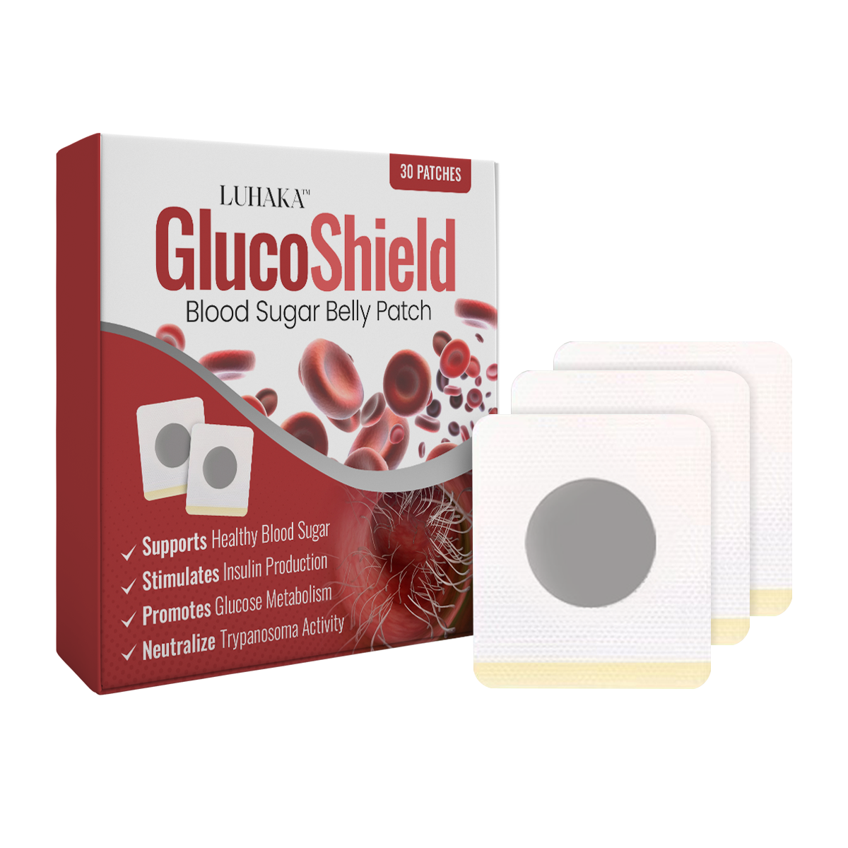Luhaka™ GlucoShield Blood Sugar Belly Patch - Anti-Parasites 08