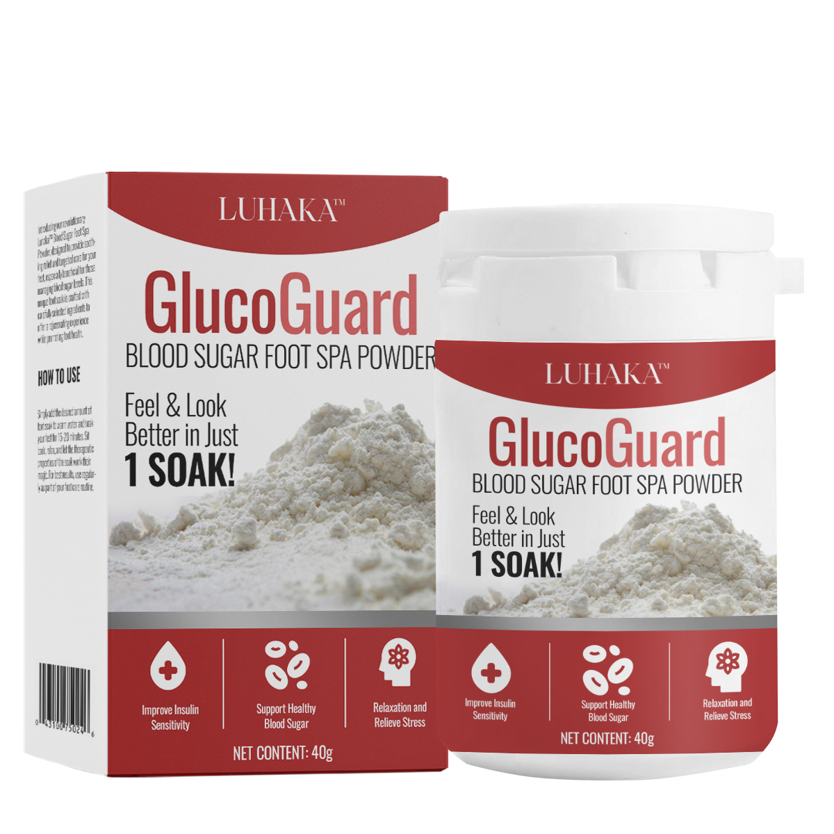 Luhaka™ GlucoGuard Blood Sugar Foot Spa Powder（🔥LAST DAY 50% OFF🔥）