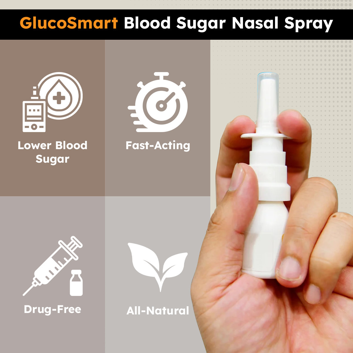 Dafeila™ GlucoSmart Blood Sugar Nasal Spray🔥Enjoy Special Discounts🔥