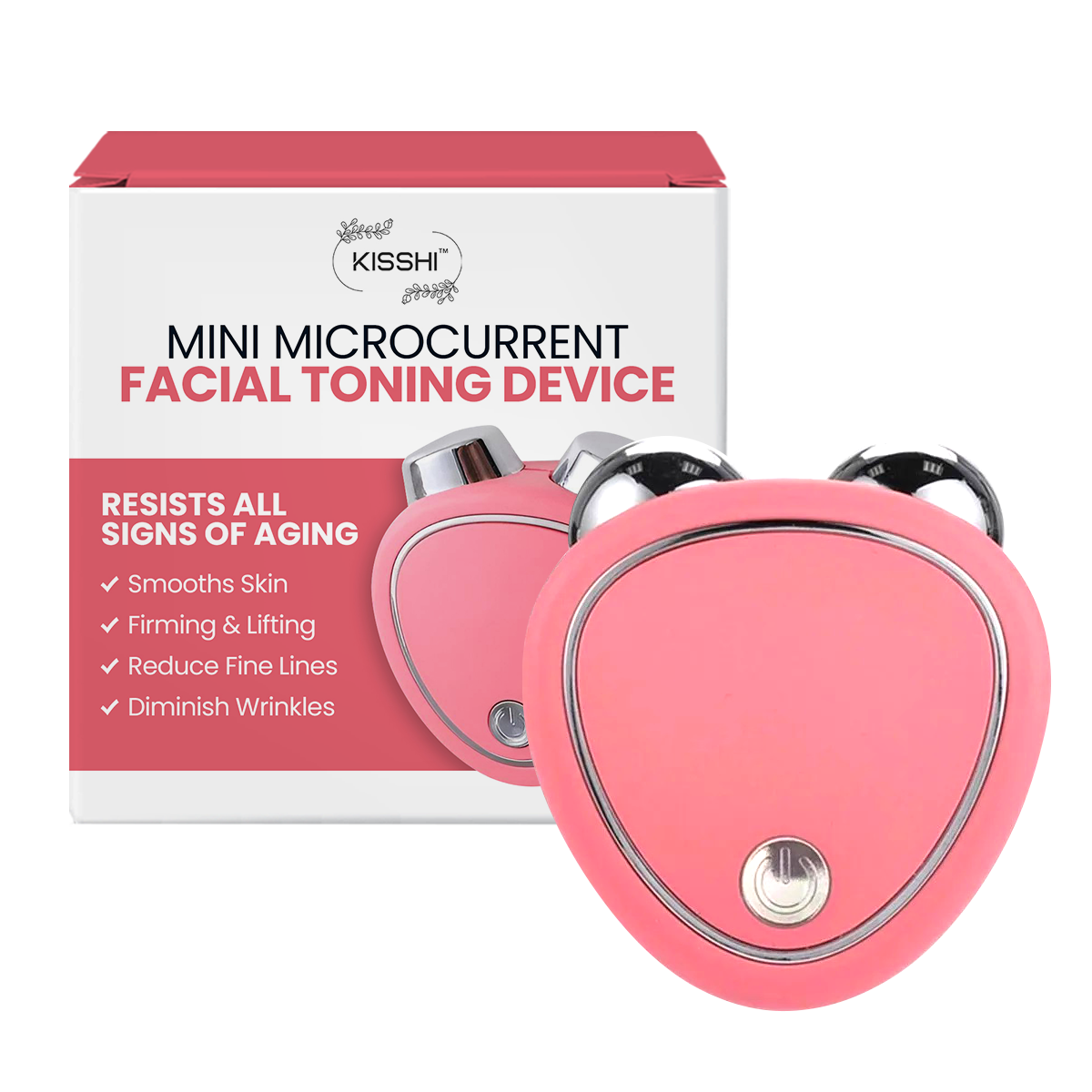 KISSHI™ Mini Microcurrent Facial Toning Device